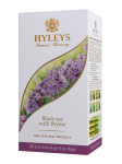 Herbata Czarna Hyleys Nature's Harmony Black Tea Thyme 25 kopert - 100% naturalne składniki