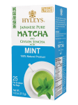 Herbata Hyleys Japanese Pure Matcha with Mint 25 kopert - 100% naturalne składniki