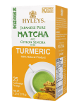 Herbata Hyleys Japanese Pure Matcha with Turmeric 25 kopert - 100% naturalne składniki