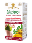 Herbata Hyleys Moringa with Green Tea Turmeric 25 kopert - z kurkumą, 100% naturalne składniki