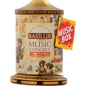 Herbata Basilur Music Concert Christmas 100g puszka z pozytywką USZKODZONA
