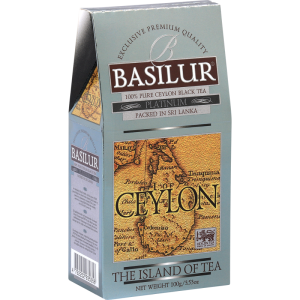 Herbata Basilur Island of Tea Ceylon Platinum 100g stożek - czarna FBOPF Extra Special