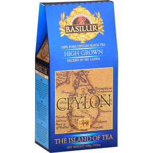 Herbata Basilur Island of Tea Ceylon High Grown 100g stożek - czarna OP1 wysokogórska