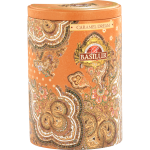 Herbata Basilur Caramel Dream 100g puszka - z naturalną nutą karmelową