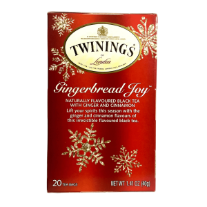 Herbata Twinings Gingerbread Joy 20 kopert- zimowa o smaku piernika z cynamonem