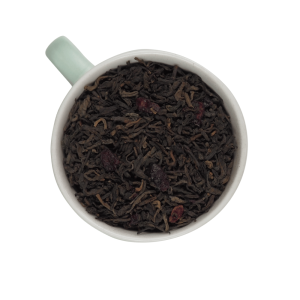 Herbata Czerwona Pu-Erh Wiśnie w Rumie 50g - fermentowana