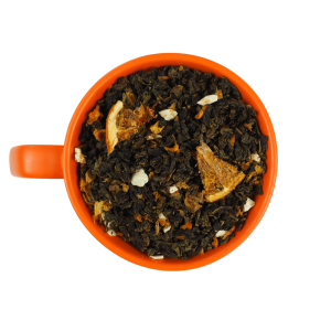 Herbata Oolong Karmel 50g - z pomarańczą i nugatem