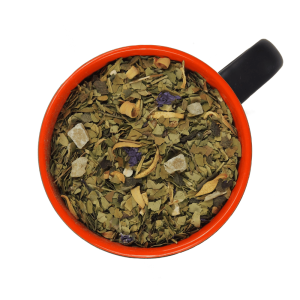 Herbata Yerba Mate IQ 50g - z dodatkiem guarany, gingko i pomarańczy