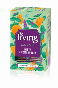 Herbata Irving Ziołowa Mięta z Pomarańczą 20 kopert