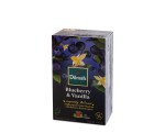Herbata Dilmah Blueberry & Vanilla 20x1,5g - ekspresowa czarna o smaku jagodowo-waniliowym
