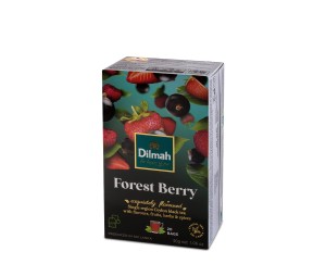 Herbata Dilmah Forest Berry 20x1,5g - ekspresowa czarna aromatyzowana