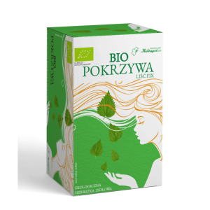 Herbata Herbapol Pokrzywa BIO 20 torebek - naturalna, ekologiczna herbata ziołowa