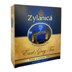 Herbata Zylanica Earl Grey Tea 100 torebek - czarna z aromatem bergamotki