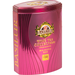 Herbata Basilur Wine Tea Majestic Red 75g puszka - czarna BOP1 o smaku czerwonego wina