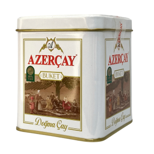 Herbata Azercay Buket Traditional 100g w puszce - czarna liściasta z Azerbejdżanu