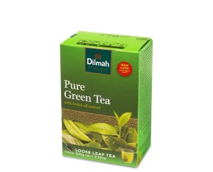Herbata Dilmah Pure Green Tea 100g - zielona Gunpowder w liściach