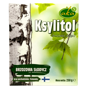 Słodzik Ksylitol AKA 250g - cukier brzozowy z Finlandii