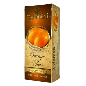 Herbata Zylanica Orange Tea 25 torebek - czarna o smaku pomarańczowym