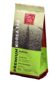 Herbata Cha Do Korea Kukicha 50g zielona koreańska ekologiczna  z wysp wulkanicznych, EKO i FAIRTRADE