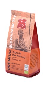 Herbata Cha Do Englische Blatt Mischung 100g - ekologiczna mieszanka angielska FAIRTRADE