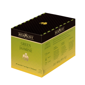 Herbata Richmont Green Jasmine 40 saszetek po 4g - naturalna jaśminowa