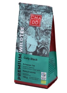 Herbata Cha Do Laothang Curly Black 100g - czarna ekologiczna WFTO