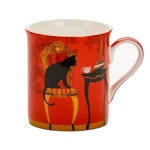 Kubek z Kotem III 300 ml - porcelanowy