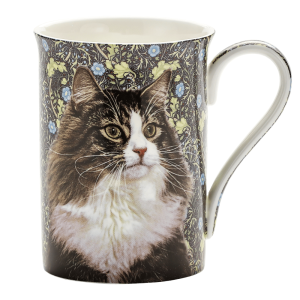 Kubek z Kotem Morris Cats III 350 ml - porcelana kostna
