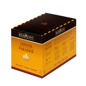 Herbata Richmont Ginger Paradise 40x6g - herbata korzenna z ananasem