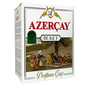 Herbata Azercay Buket 100g w kartoniku - czarna liściasta z Azerbejdżanu