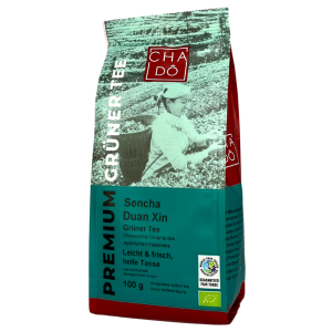 Herbata Cha Do Sencha Duan Xin 100g - ekologiczna zielona WFTO