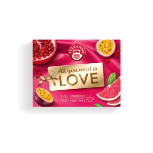 Zestaw Herbat Teekanne Love Collection 30 torebek - Passion, Love Pomegranate, Love Pink Grapefruit