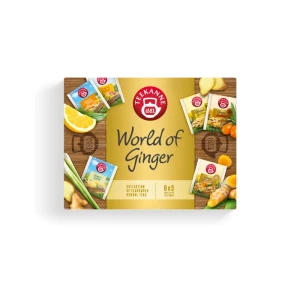 Zestaw Herbat Teekanne World Of Ginger Collection 30 torebek - 6 rodzajów herbat imbirowych