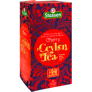 Herbata Stassen Cherry Ceylon Tea 25 kopert - czarna ekspresowa