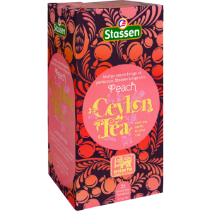 Herbata Stassen Peach Ceylon Tea 25 kopert - czarna ekspresowa
