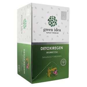 Herbata Green Idea Detoxiregen 20 kopert - organiczna oczyszczająca