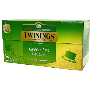 Herbata Twinings Green Tea Earl Grey 25x2g - zielona aromatyzowana w saszetkach