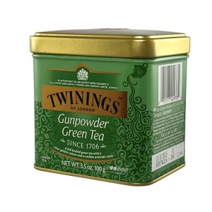 Herbata Twinings Gunpowder 100g - zielona liściasta w puszce