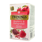 Herbata Twinings Owocowa Raspberry & Pomegranate 20x2g - 100% naturalna w saszetkach