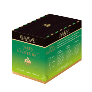 Herbata Richmont Green Roasted Rice 40x4g -  Genmaicha z prażonym ryżem