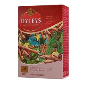 Herbata Hyleys Cinnamon Black Tea 100g - czarna z cynamonem