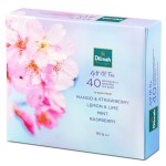Zestaw Herbat Dilmah Blossom Gift Of Tea 40 kopert  - czarne aromatyzowane