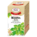 Herbata Ziołowa Malwa Morwa Biała 20x2g w saszetkach - naturalna, bez aromatów 