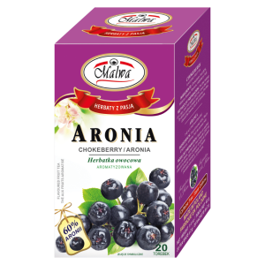 Herbata Malwa Owocowa Aronia  20x2g w saszetkach 