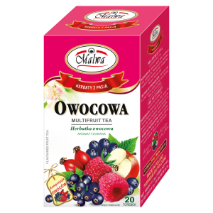 Herbata Malwa Owocowa 20x2g w saszetkach 