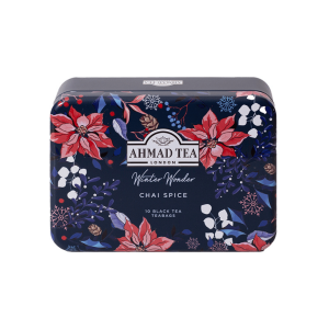 Herbata Ahmad Tea Winter Wonder Chai Spice 10 kopert - puszka na prezent  