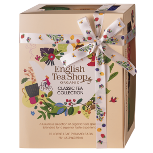 Herbata English Tea Shop Classic Tea Collection Beige 12 piramidek - zestaw organicznych herbat 