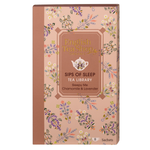 Herbata English Tea Shop Tea Library Sips Of Sleep - Zestaw 8 saszetek 