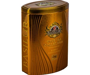 Herbata Basilur Wine Tea Berry Serenade 75g puszka - czarna o smaku Sangria Punch