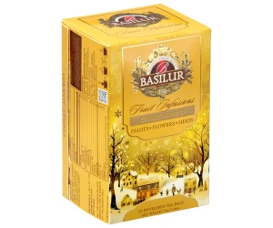 Herbata Basilur Cherry Almond 20 kopert - owocowa o smaku wiśni i migdałów